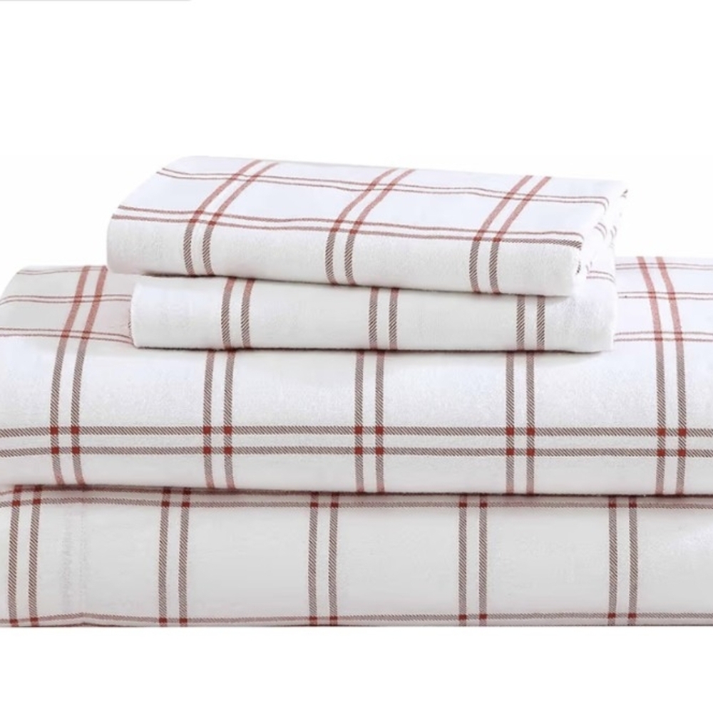 Eddie Bauer flannel twin sheets